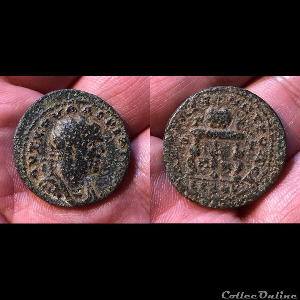 coin ancient roman provincial cilicia anazarbus valerian i
