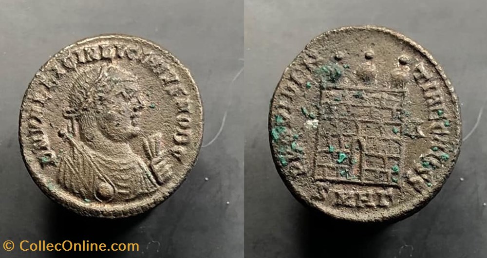 Licinius II coins antique b to a roman republicain imperial licinius ii