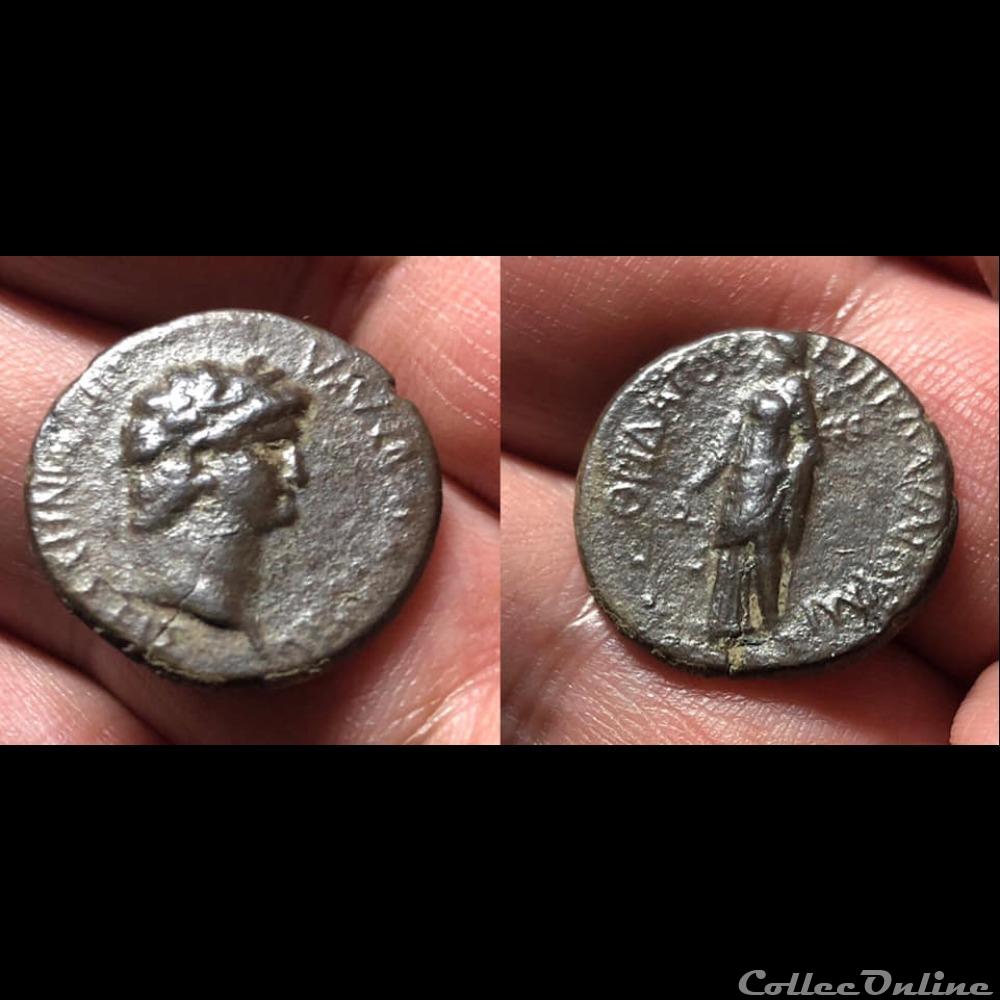 PHRYGIA, Prymnessus. Nero coin ancient roman provincial phrygia prymnessus nero