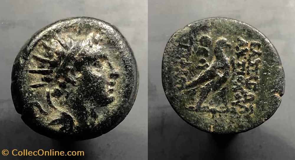 Antiochos IV Epiphanes coins antique b to greek antiochos iv epiphanes