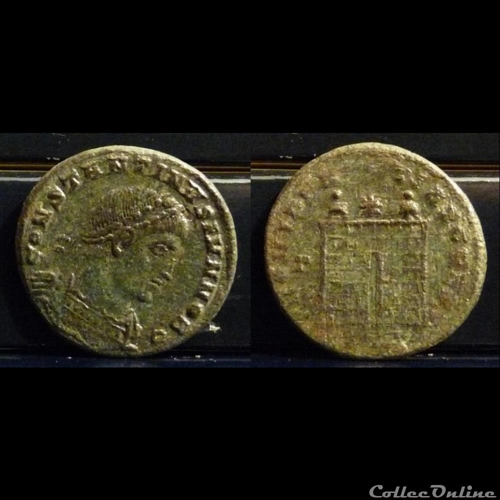 CONSTANTINE II coins antique b to roman republicain imperial constantine ii