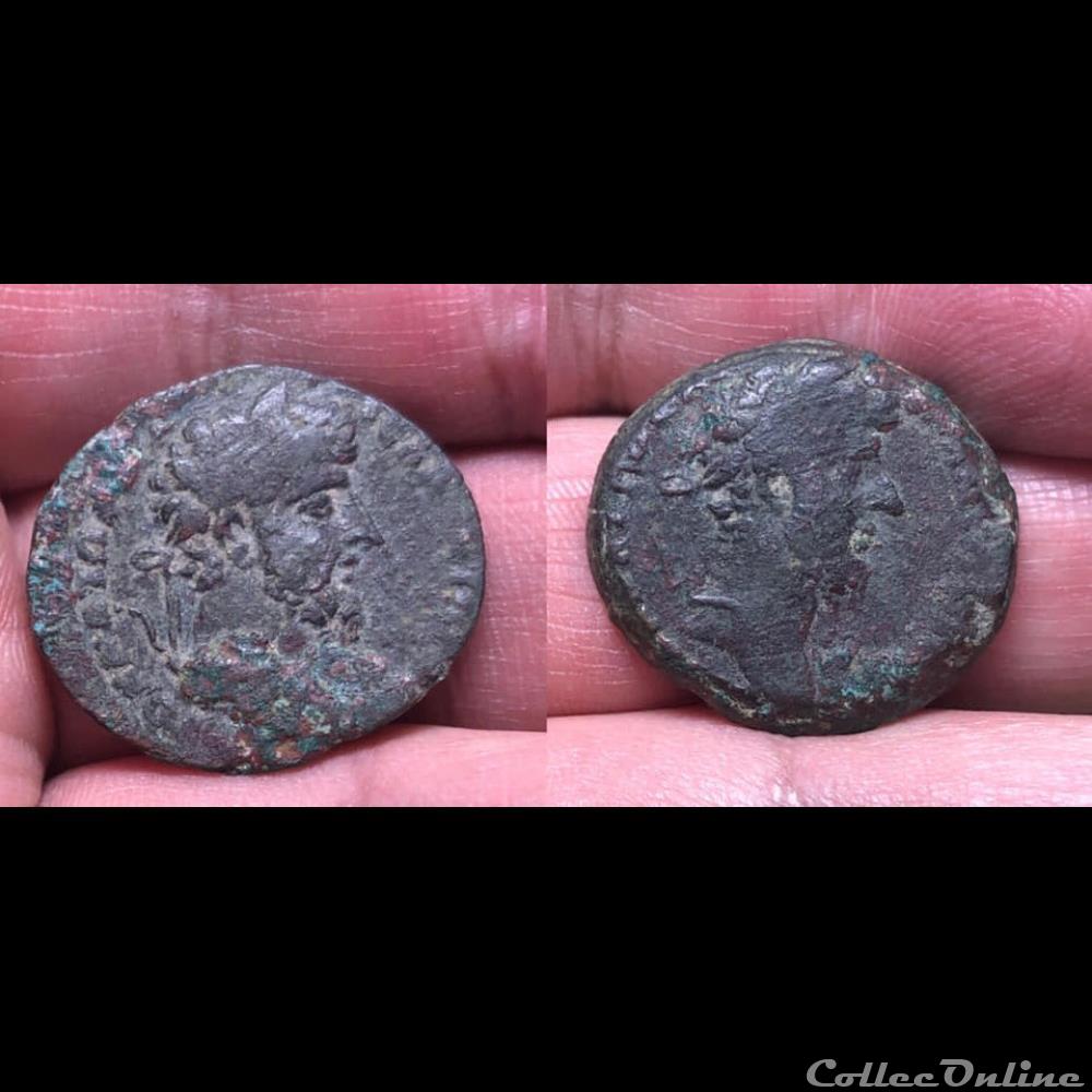 coin ancient roman provincial seleucis and pieria laodicea ad mare marcus aurelius lucius verus
