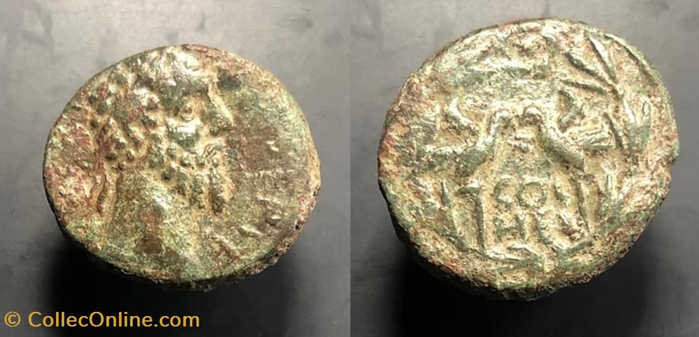 Coele-Syria. Heliopolis; Septimius Severus coins antique b to roman provincial coele syria heliopolis septimius severus