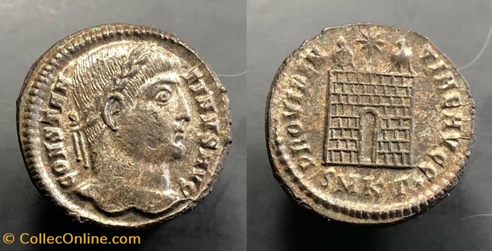 Constantine I coins antique b to roman republicain imperial constantine i