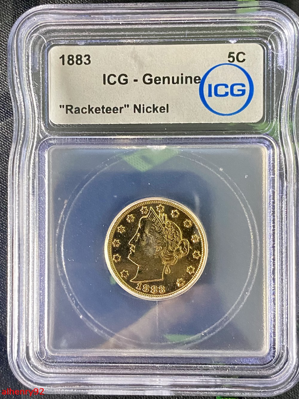 1883 Racketeer Nickel - Obverse coins 80