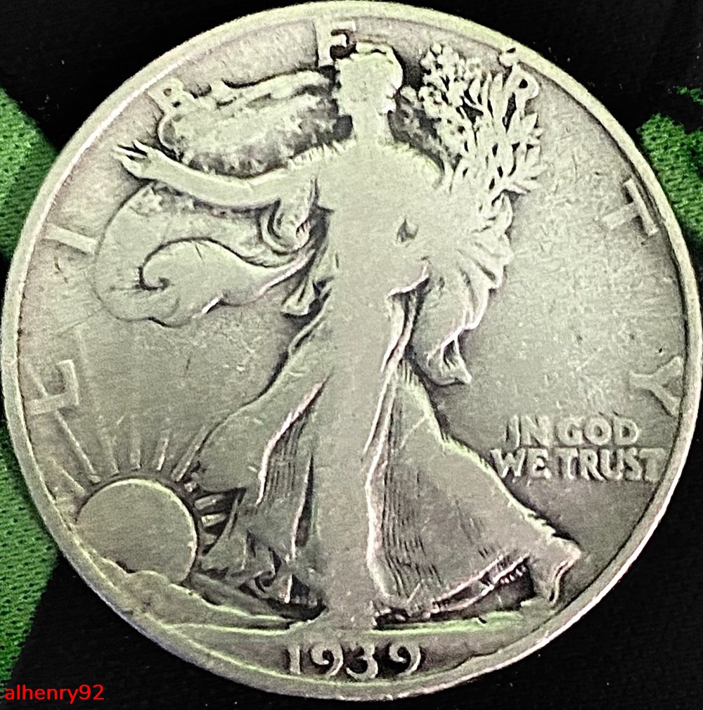 coins 1939 walking liberty cull
