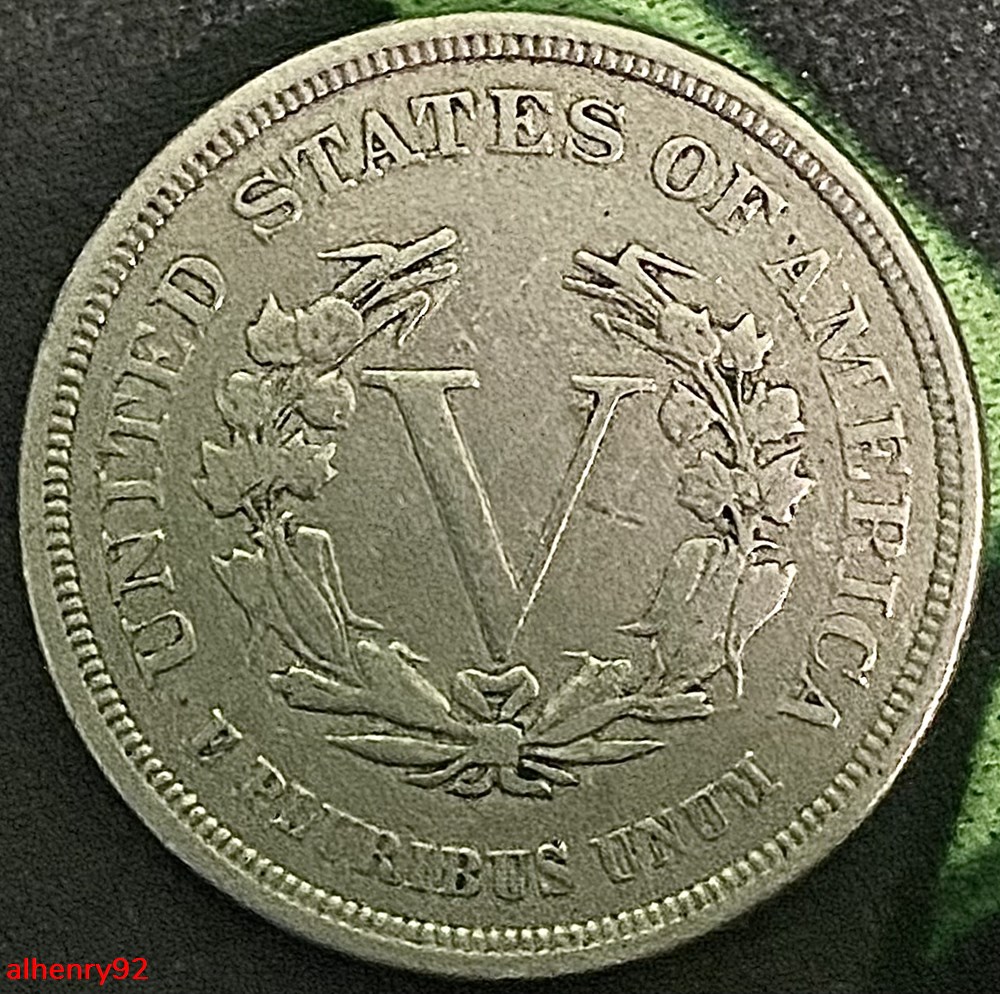 1883 Liberty Nickel - Reverse coins 14
