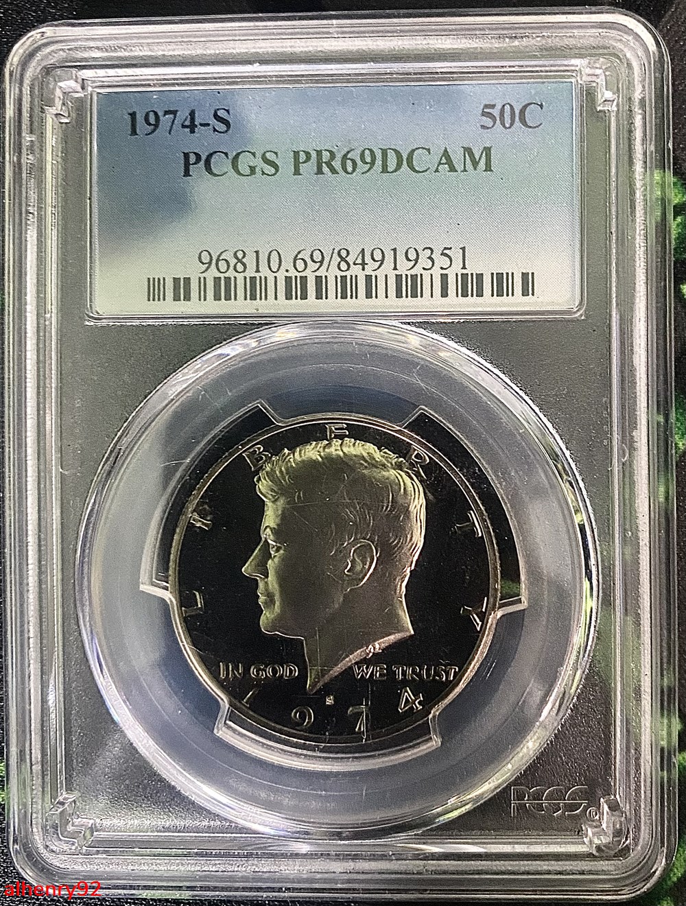 1972-S Kennedy Half Dollar- Obverse coins 22
