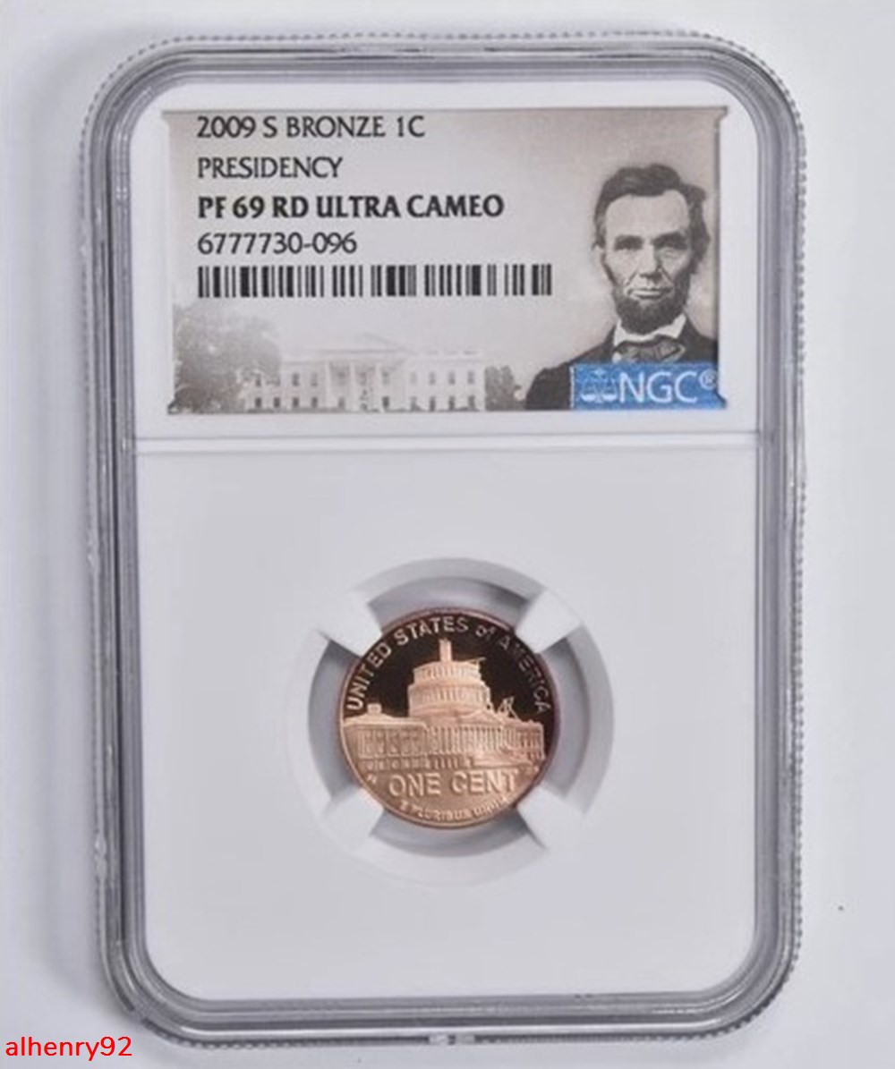 coins 2009 s bronze pf69 rd lincoln cent