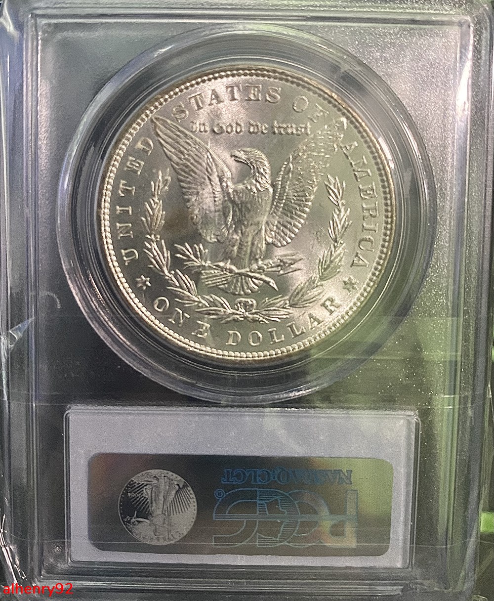 1886 Morgan Silver Dollar - Reverse coins 32