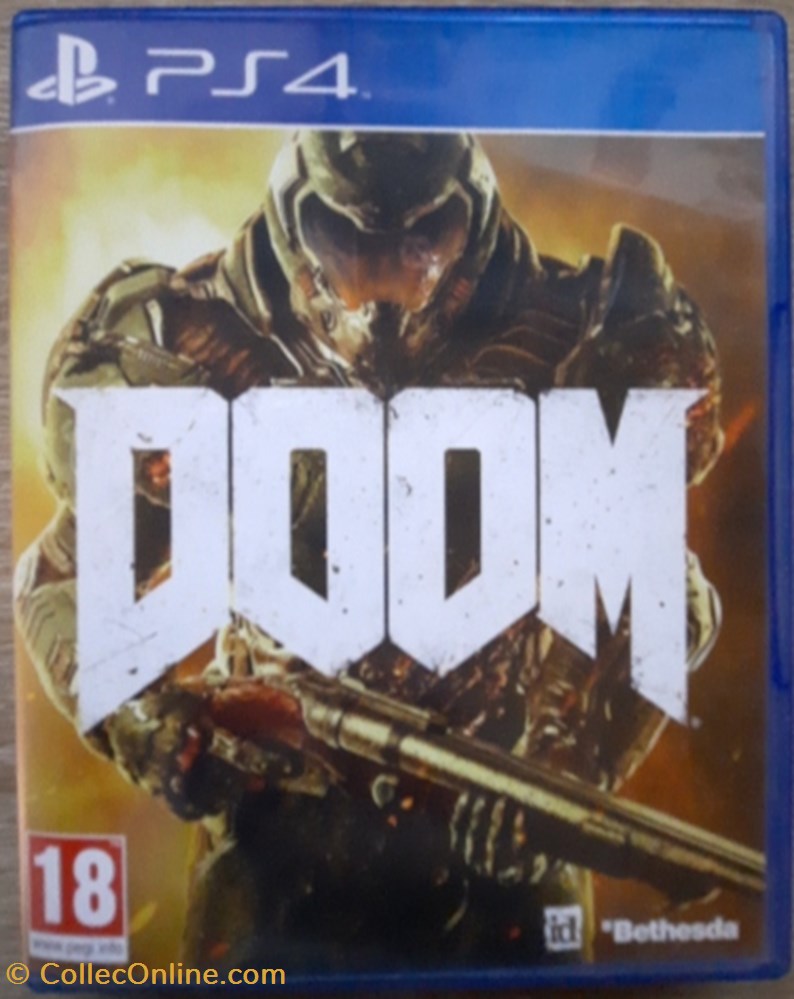 Jeu vidéo - PS4 - Doom jeux videos consoles jeu video ps4 doom