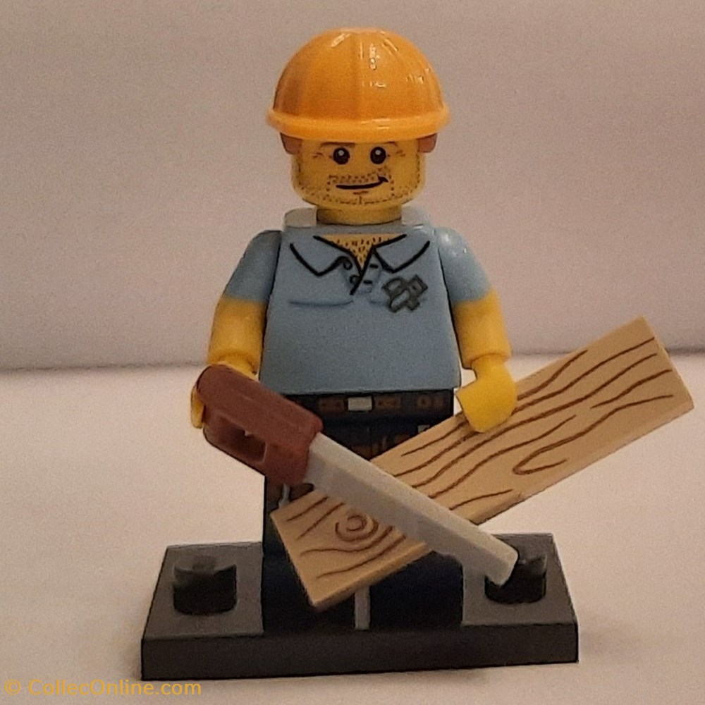 Lego Minifigures Series 13 - Charpentier jeux de societe jouets lego minifigures series 13 charpentier