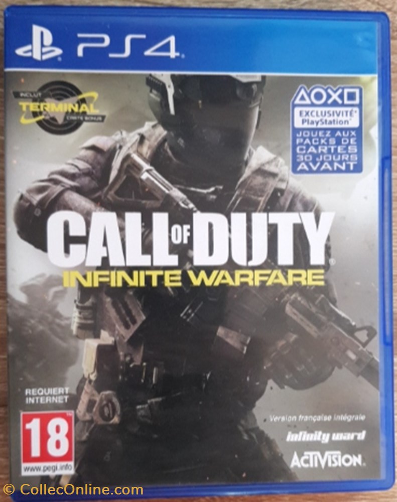 jeux console jeu video ps4 call of duty infinite warfare