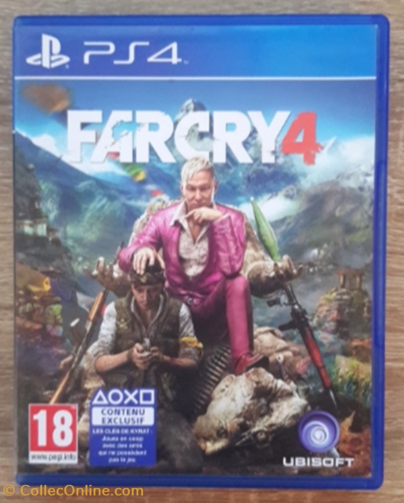 Jeu vidéo - PS4 - Far Cry 4 retrogaming jeux jeu video ps4 far cry 4