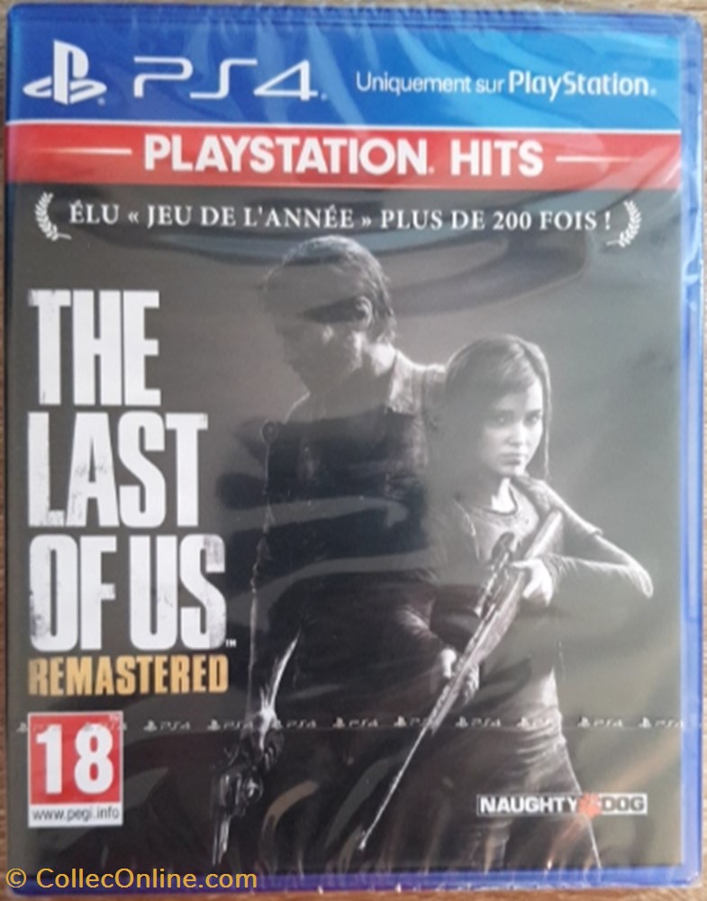 Jeu vidéo - PS4 - The Last of Us Remastered jeux console jeu video ps4 the last of us remastered