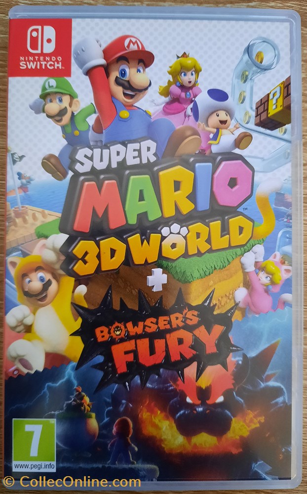 jeux videos consoles jeu video switch super mario 3d world bowses fury