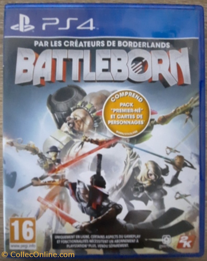 Jeu vidéo - PS4 - Battleborn jeux videos consoles jeu video ps4 battleborn