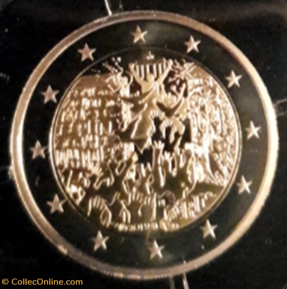 2€ France 2019 - 30e anniversaire de la chute du mur de Berlin - BE avec écrin 2 monnaie euro 2 france 2019 30e anniversaire de la chute du mur de berlin be avec ecrin