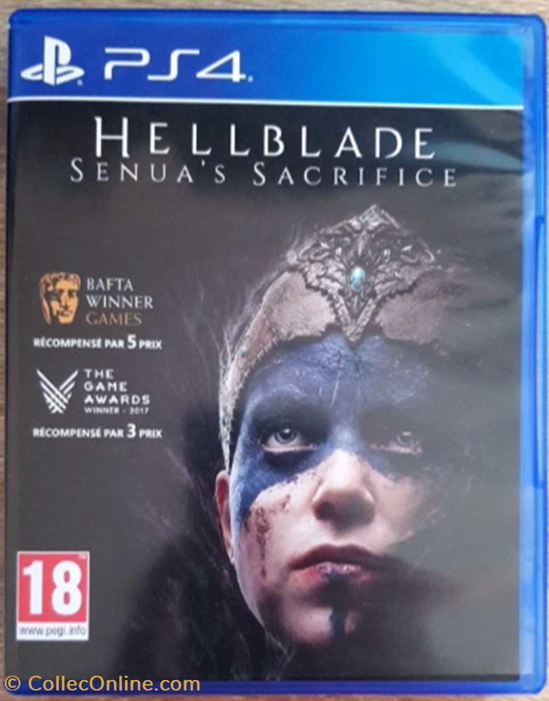 jeux console jeu video ps4 hellblade senus sacrifice