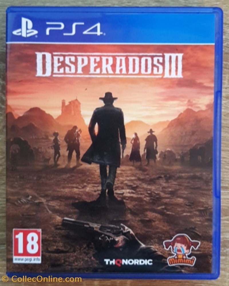 Jeu vidéo - PS4 - Desperados III (2020) retrogaming jeux jeu video ps4 desperados iii 2020
