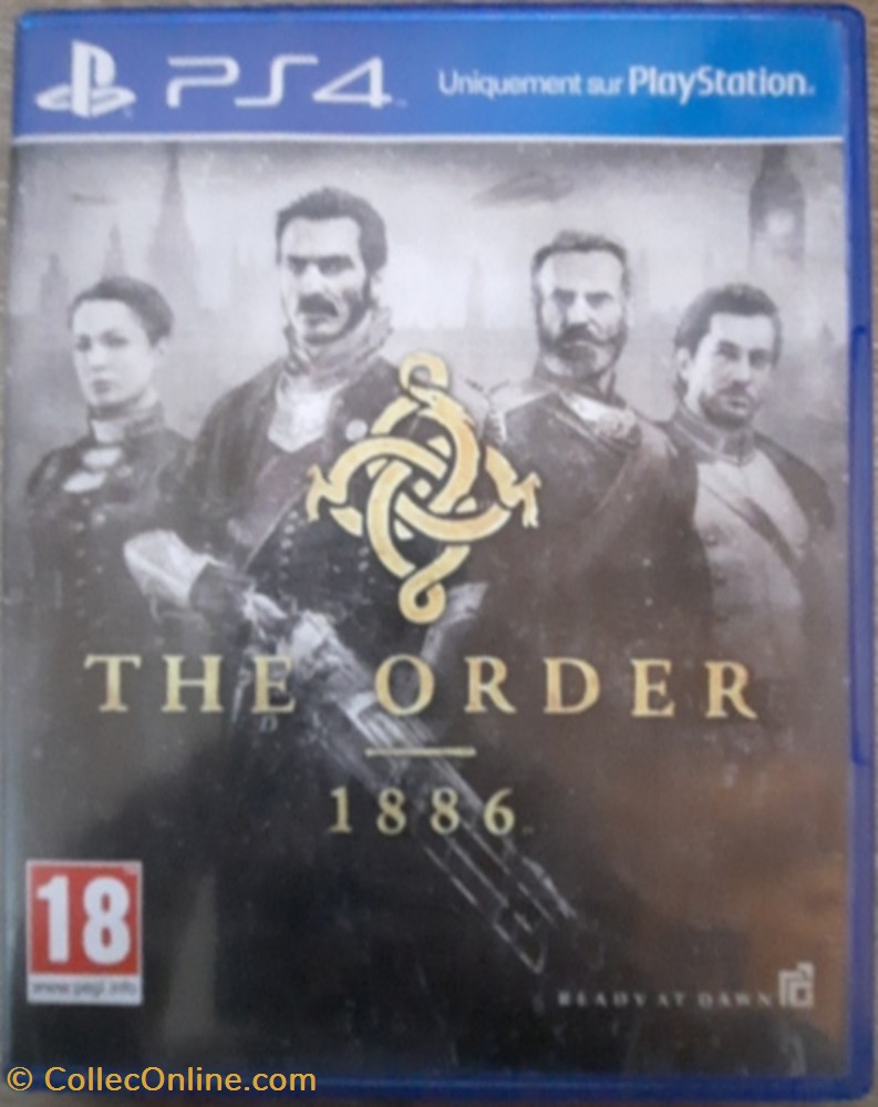 Jeu vidéo - PS4 - The Order : 1886 jeux videos consoles jeu video ps4 the order 1886