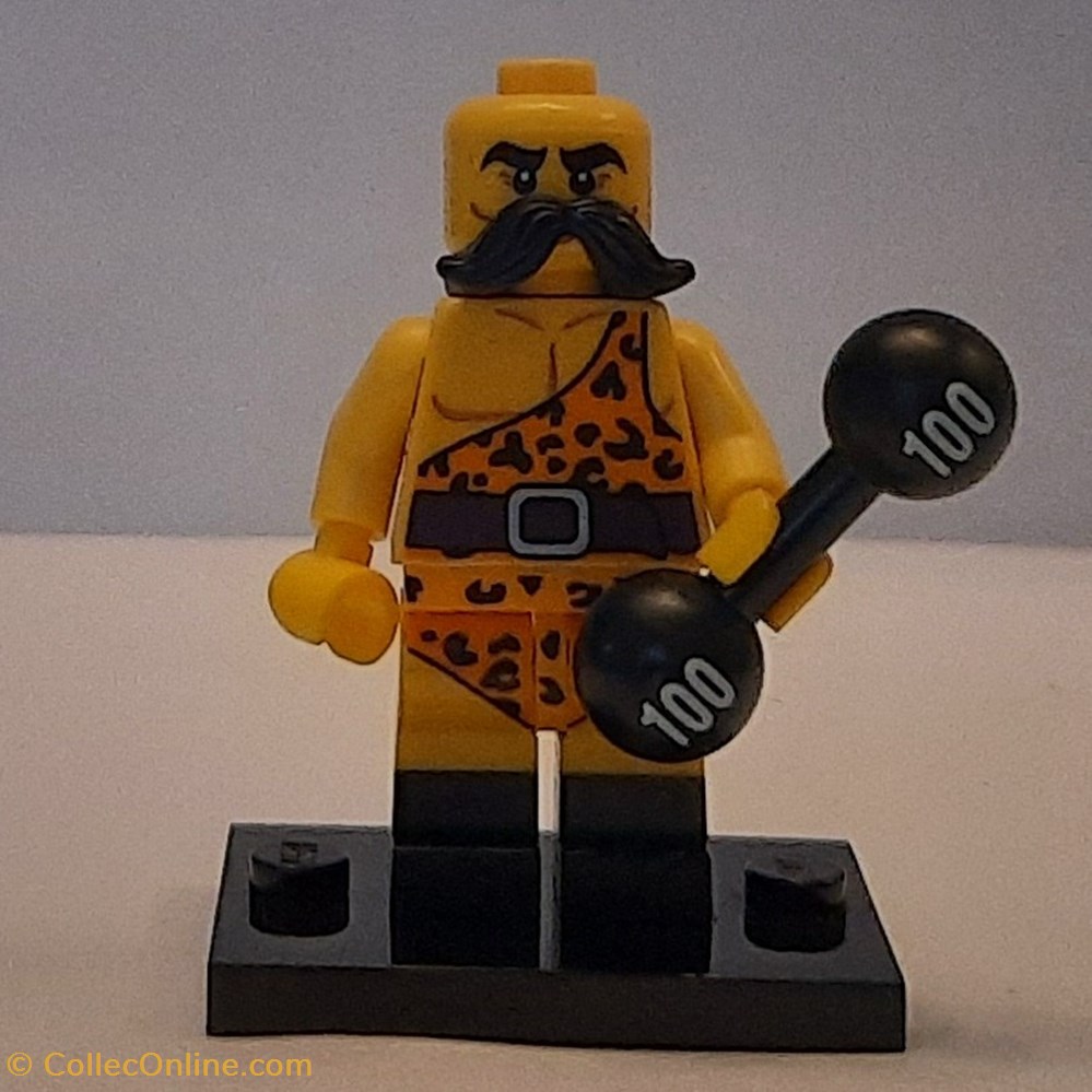 jeux de societe jouets lego minifigures series 17 homme fort du cirque