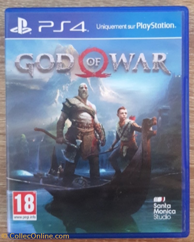 retrogaming jeux jeu video ps4 god of war