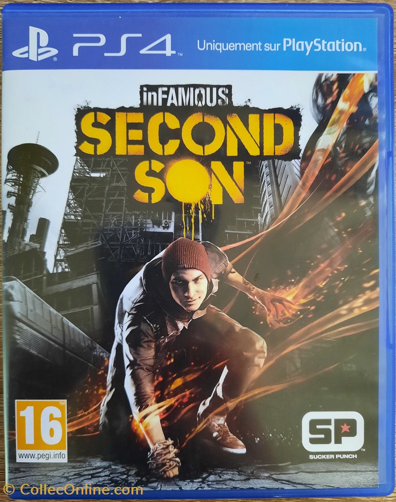 jeux videos consoles jeu video ps4 infamous second son