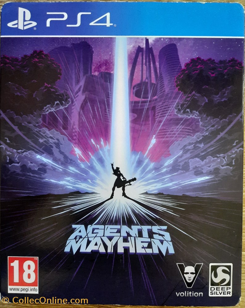 jeux videos consoles jeu video ps4 agents of mayhem