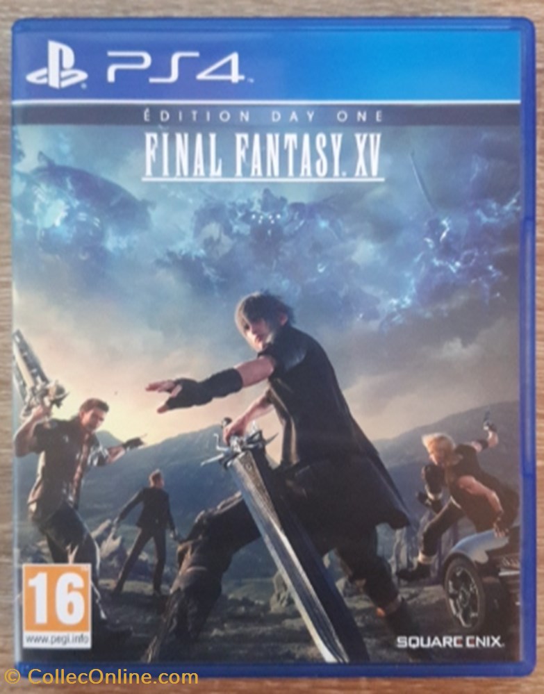 retrogaming jeux jeu video ps4 final fantasy xv