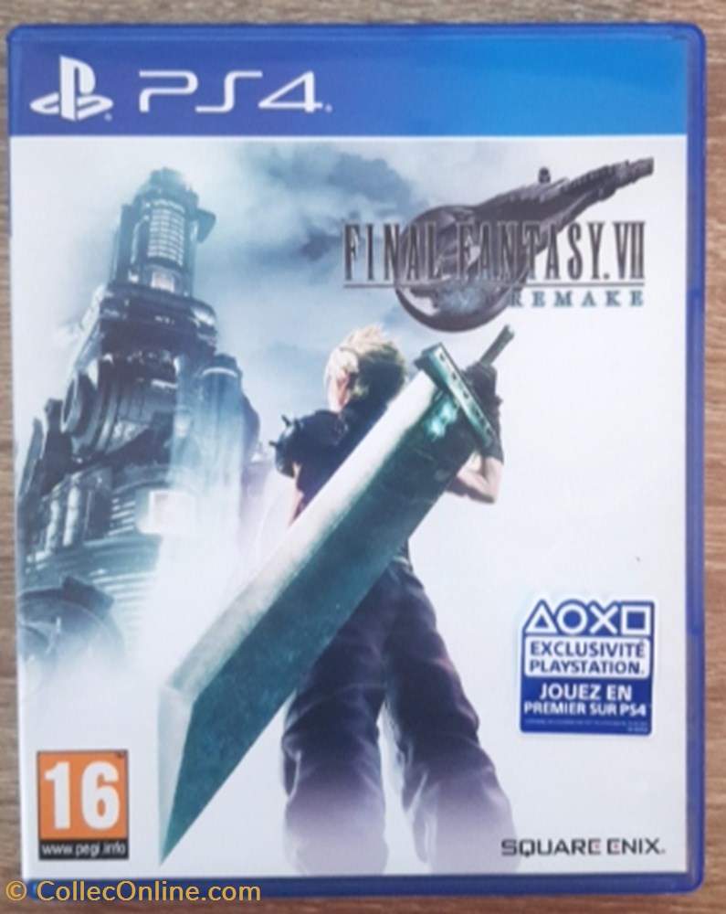 retrogaming jeux jeu video ps4 final fantasy vii remake