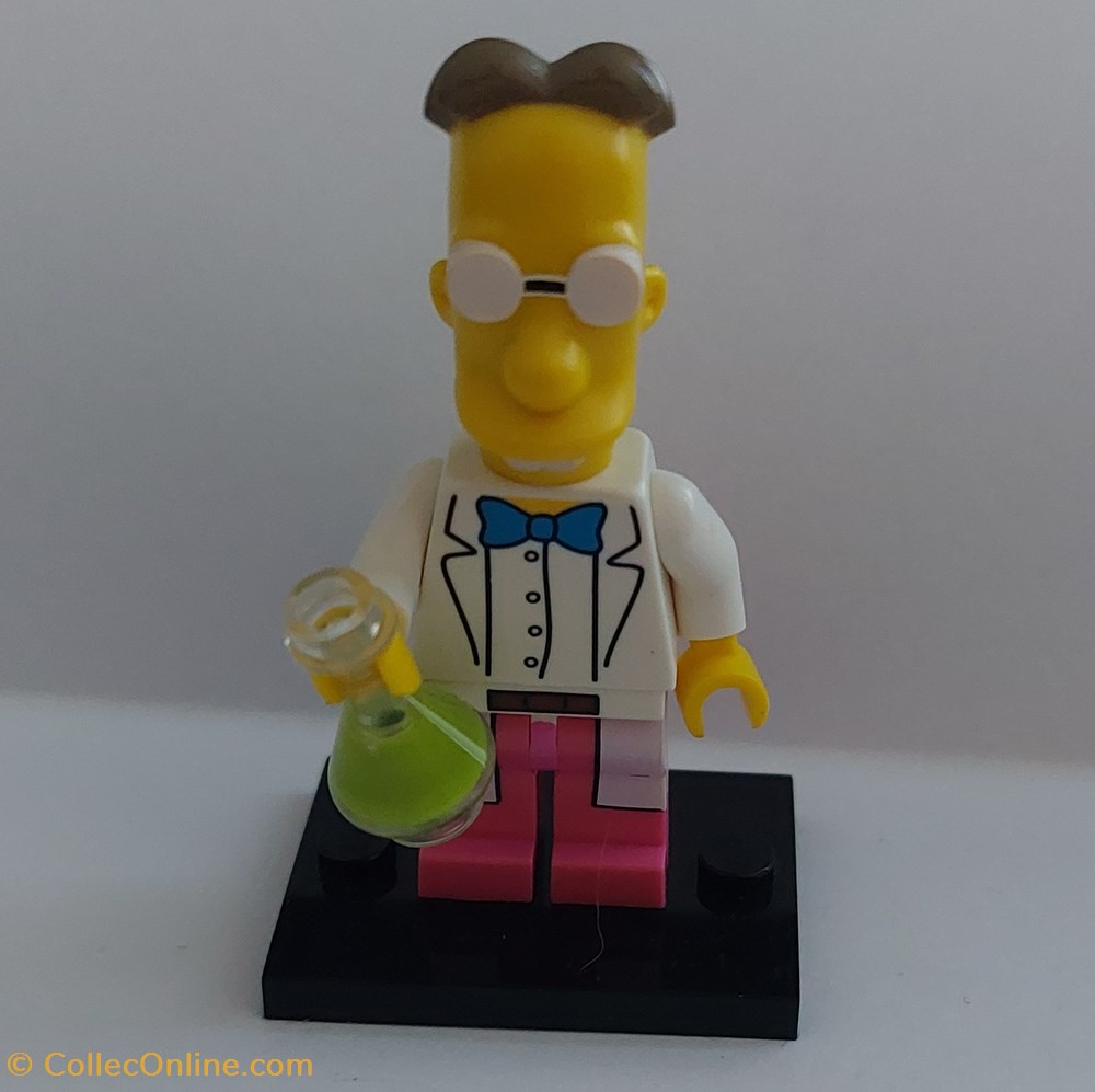 Lego Minifigures Les Simpson 2 - Professeur Frink jeux de societe jouets lego minifigures les simpson 2 professeur frink