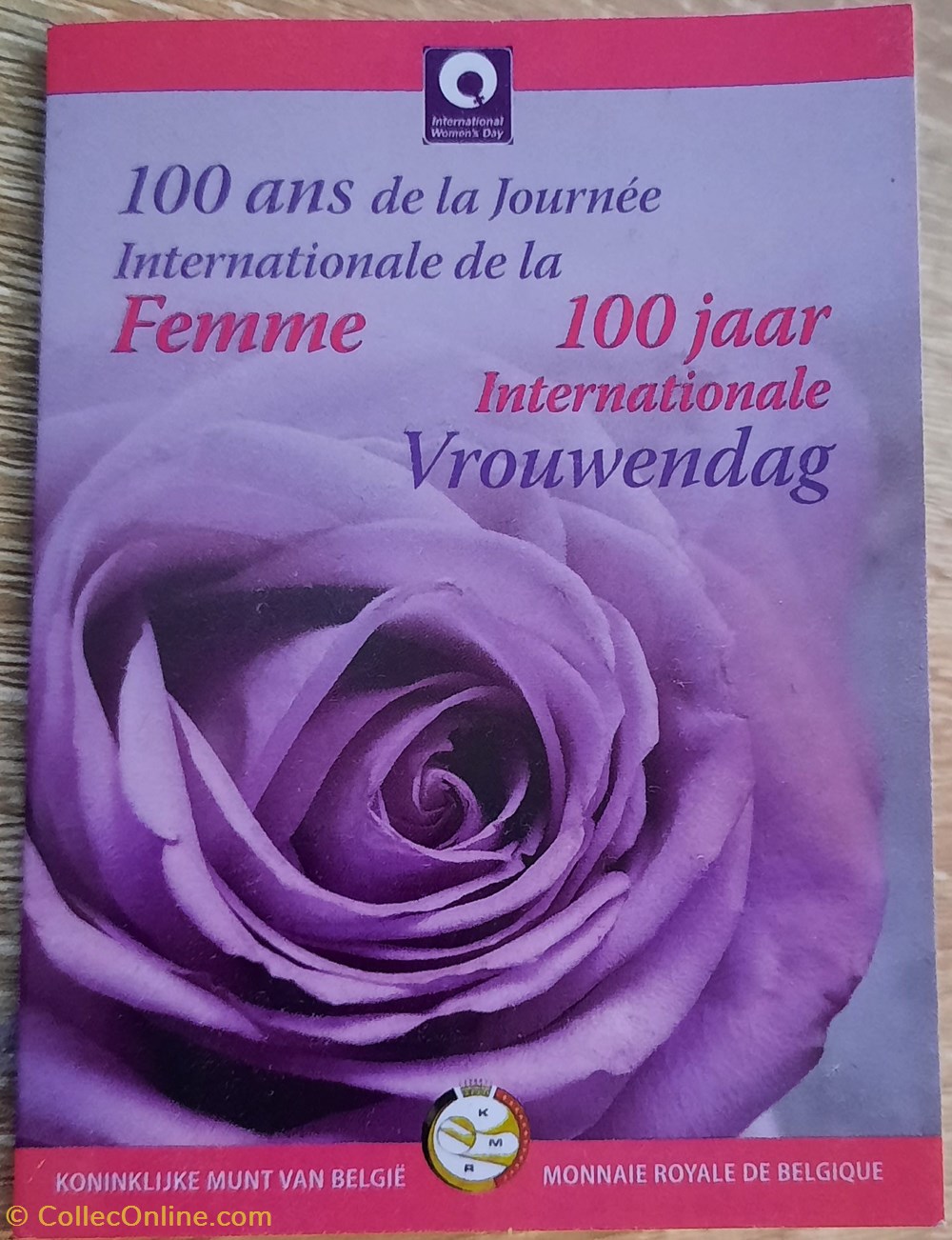 monnaies euros 2 belgique 2011 100 ans de la journee internationale de la femme coincard bu