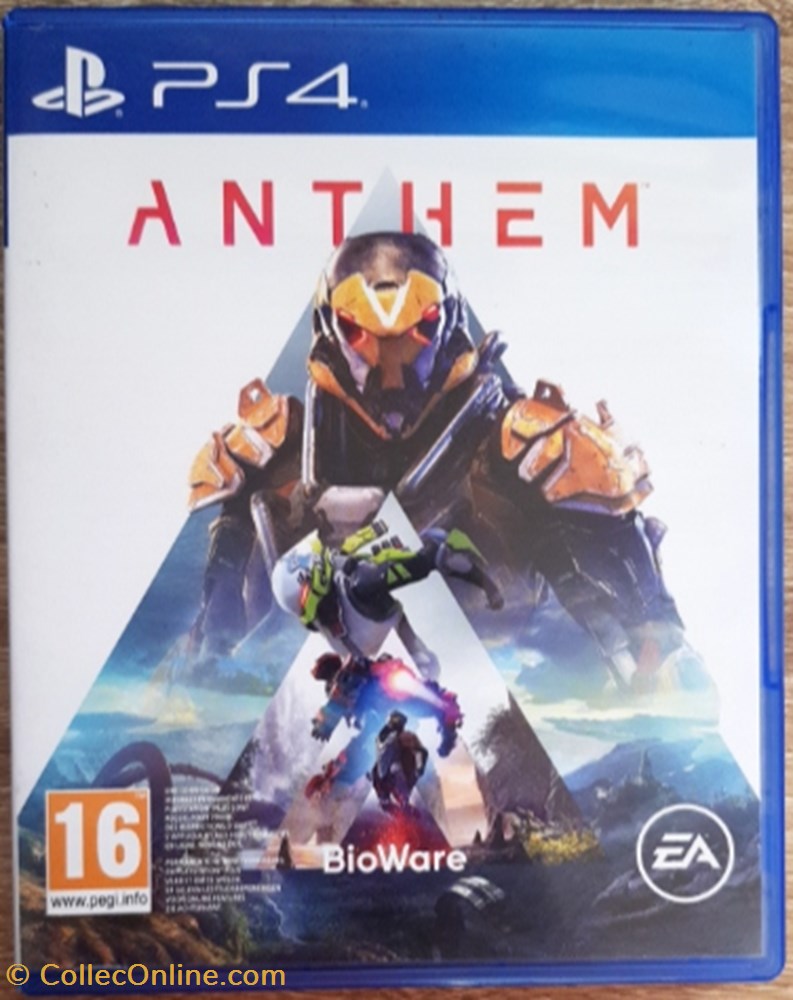 jeux console jeu video ps4 anthem
