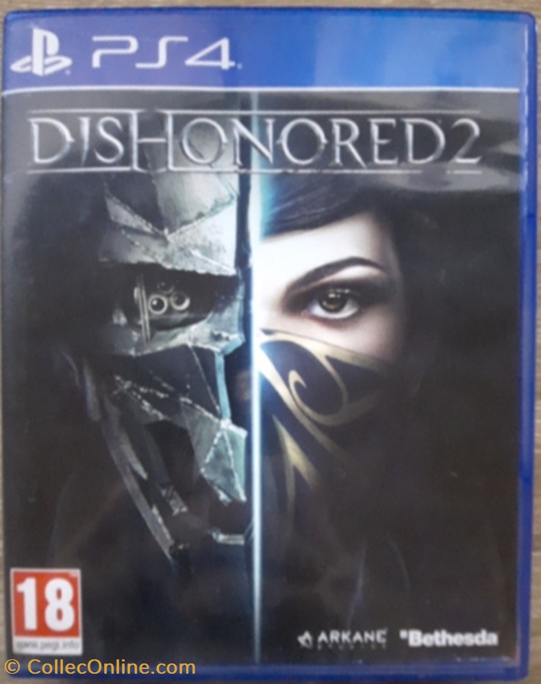 Jeu vidéo - PS4 - Dishonored 2 jeux videos consoles jeu video ps4 dishonored 2
