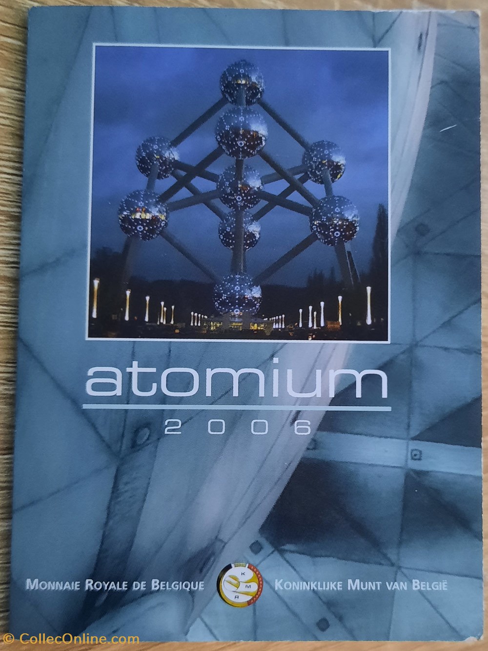 2€ Belgique 2006 - Atomium - Coincard BU monnaies euros 2 belgique 2006 atomium coincard bu