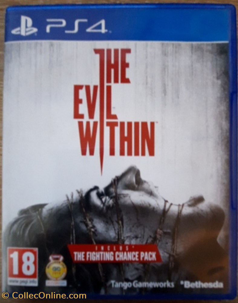 Jeu vidéo - PS4 - The Evil Within jeux videos consoles jeu video ps4 the evil within