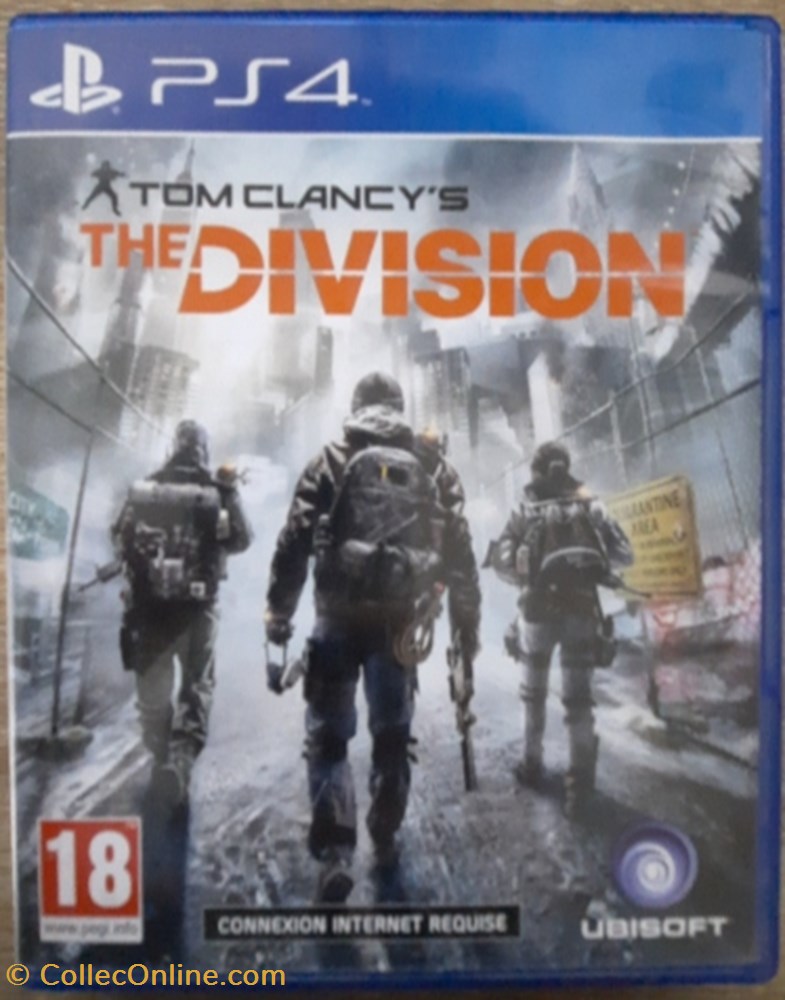 Jeu vidéo - PS4 - The Division jeux videos consoles jeu video ps4 the division