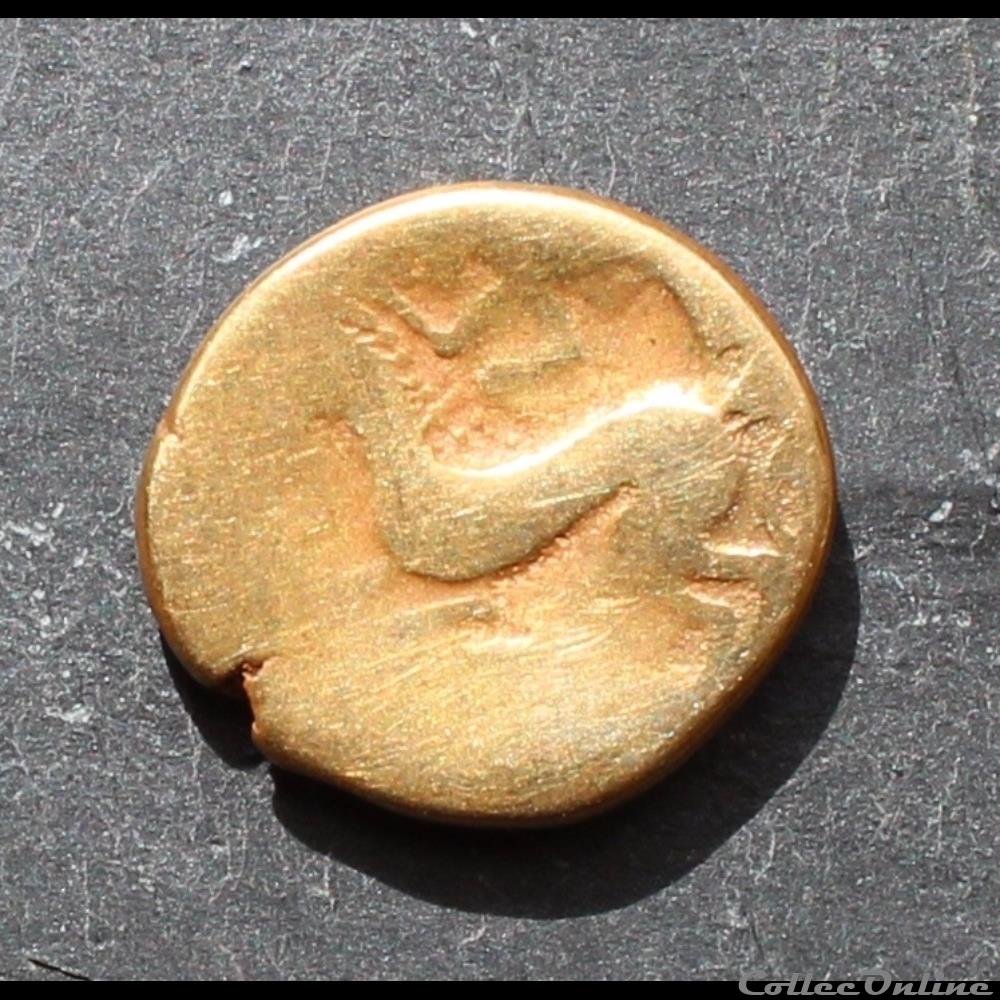monnaie antique gauloise statere bituriges