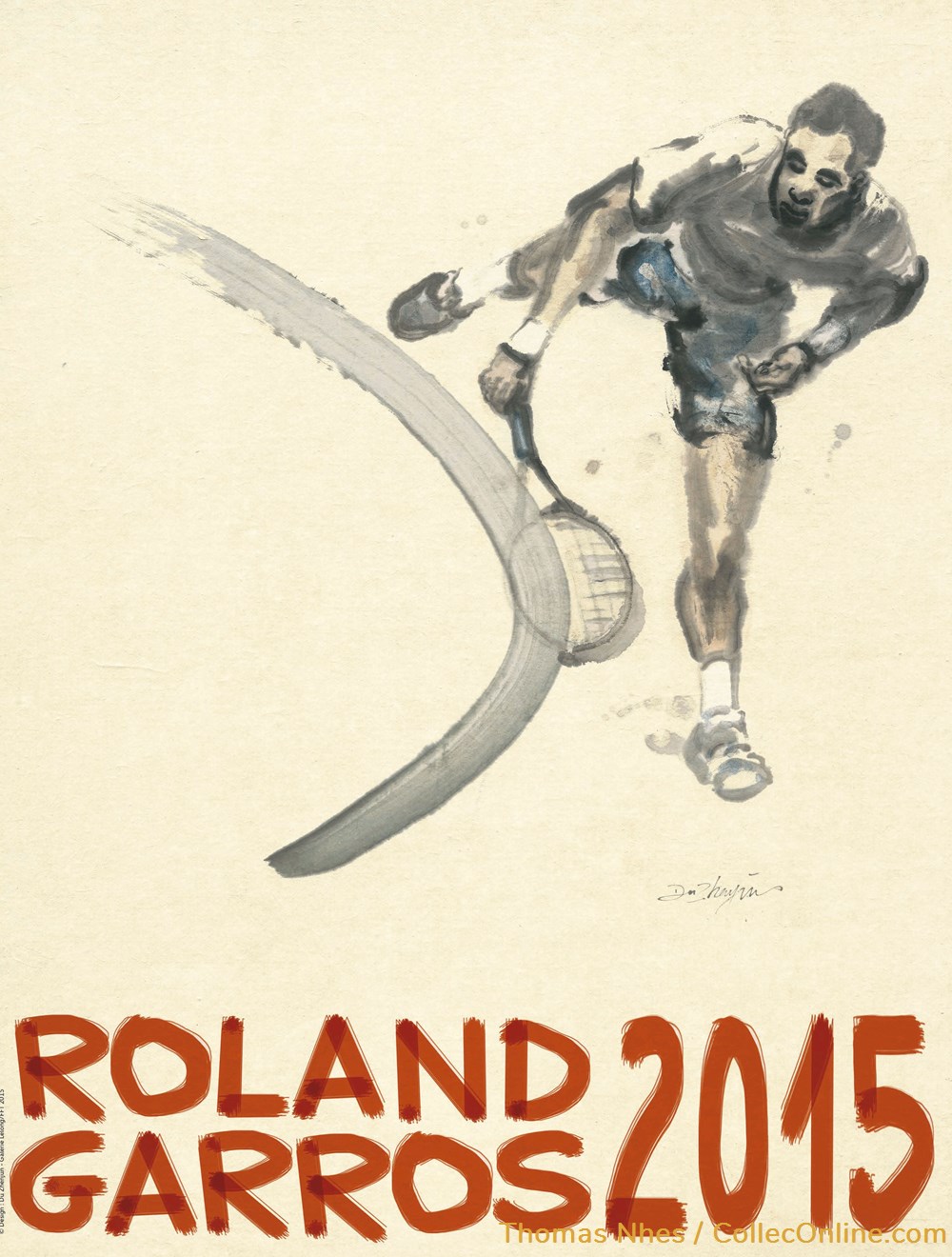 Affiche Roland Garros 2015 documents anciens affiches affiche roland garros 2015
