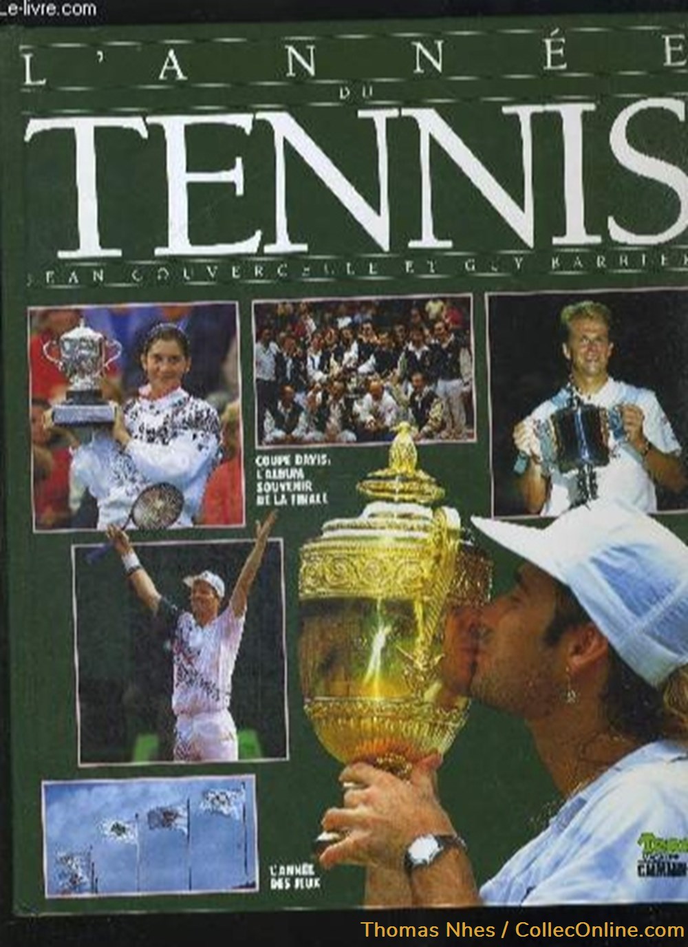 livres bd revues annee du tennis coupe davis album souvenir de la finale