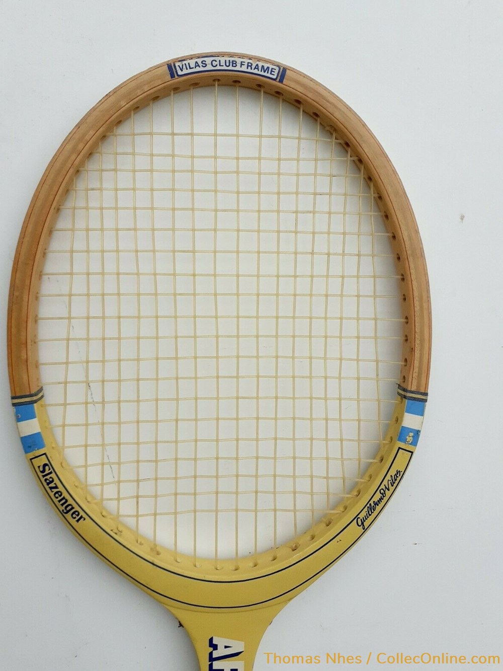 sports de tennis raquette vilas slazenger 1990