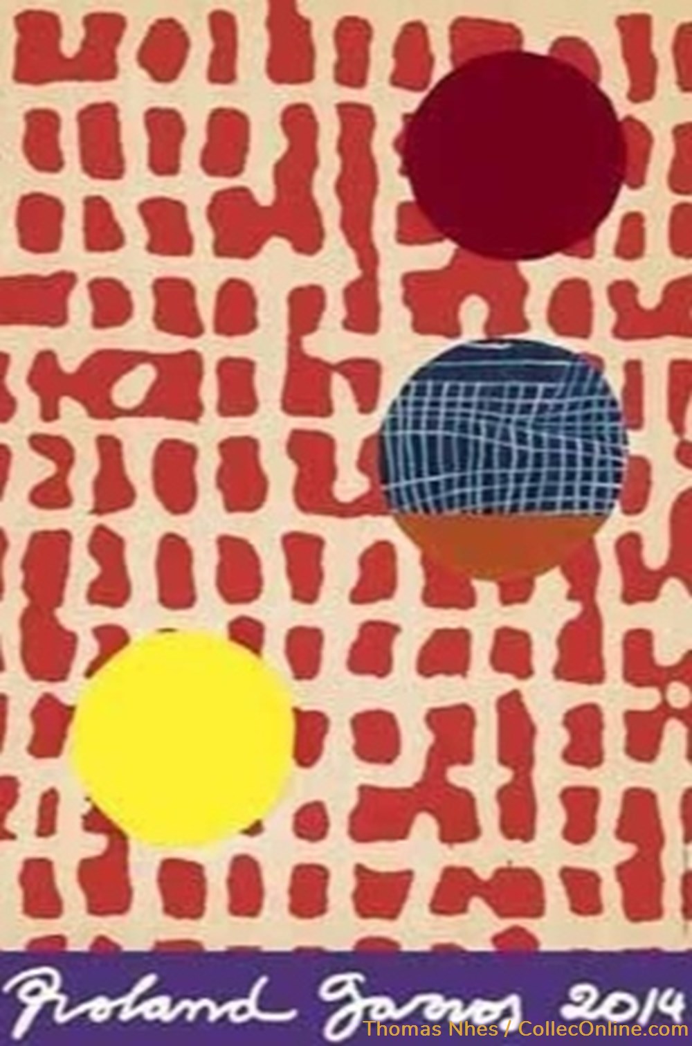 Affiche Roland Garros 2014 documents anciens affiches affiche roland garros 2014