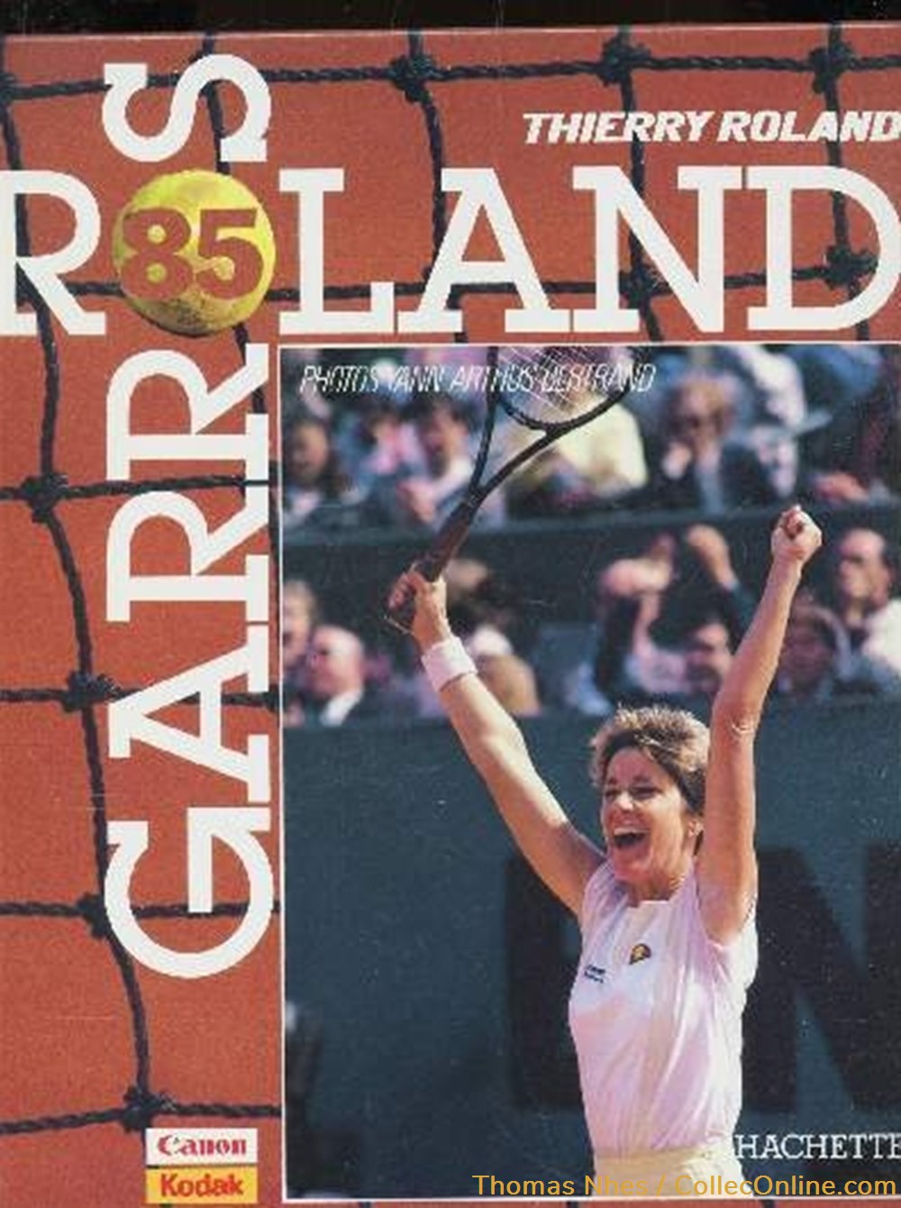 Roland Garros (canon-kodak) livres bd revues roland garros canon kodak