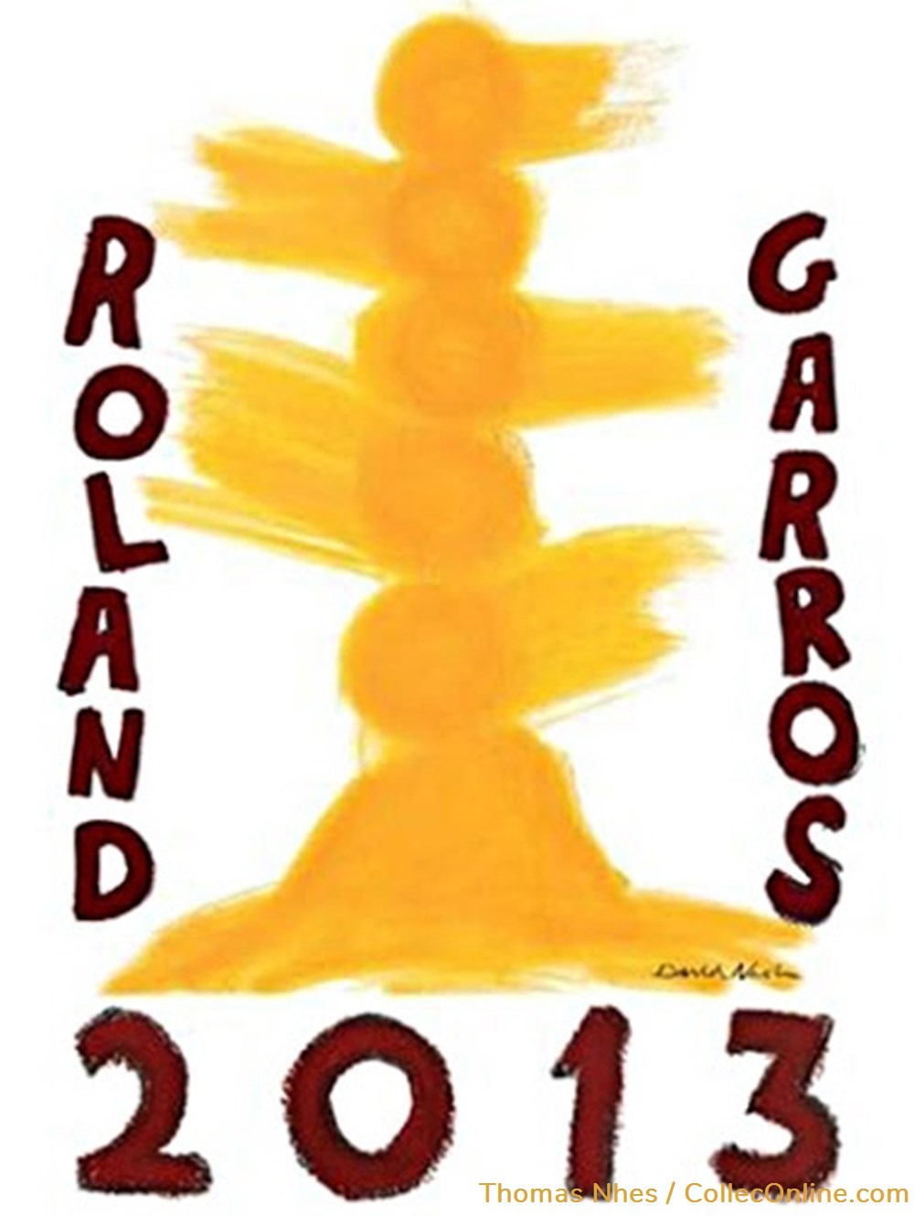 Affiche Roland Garros 2013 old documents posters affiche roland garros 2013