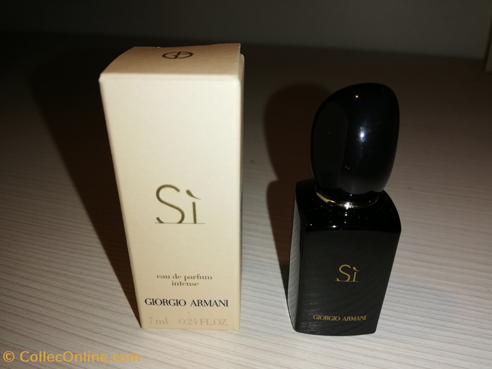 ARMANI SI INTENSE parfums beaute miniatures armani si intense