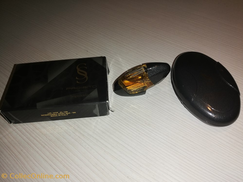 SOLDANO SERGIO PROIBITO parfums beaute miniatures soldano sergio proibito