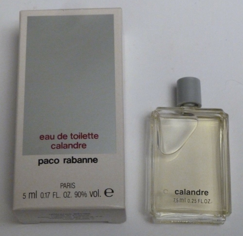 RABANNE PACO CALANDRE parfums beaute miniatures rabanne paco calandre