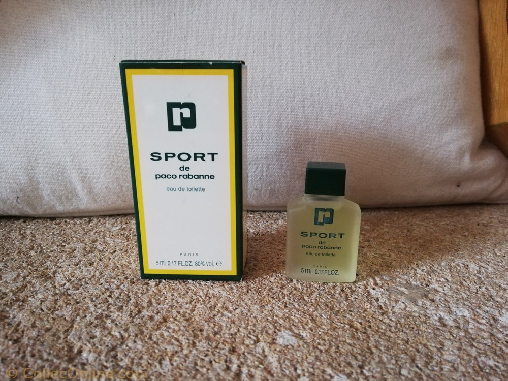 parfums beaute miniatures rabanne paco sport