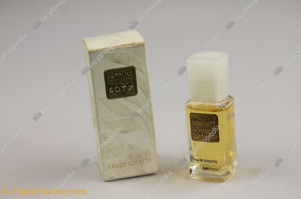 COTY FRANCOIS COMPLICE parfums beaute miniatures coty francois complice